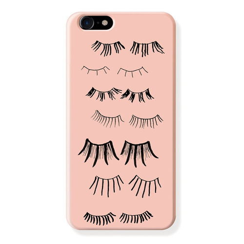 BBH LIGHTLESS PHONE SHELL(iPhone6/7/7+/8/8+)-eyelash